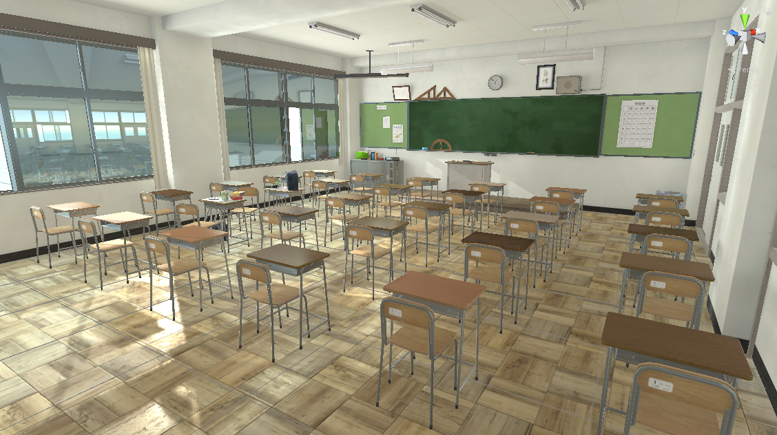Adult school simulation game on F95 with classroom roleplay