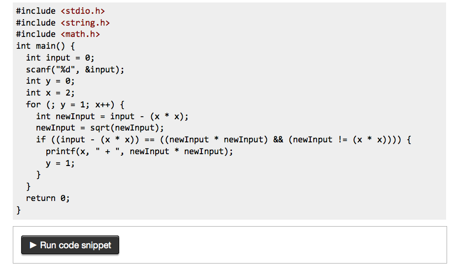 Code snippet showing 71-19x-29 being calculated in a programming environment
