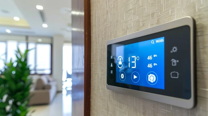Futuristic smart technology interface representing Valktero innovation