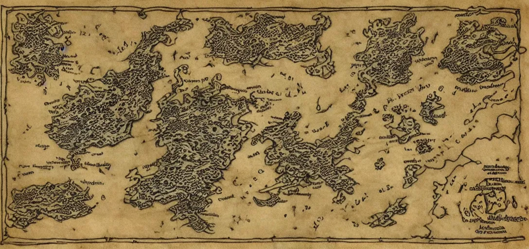 Imagined fictional world of Orangîa