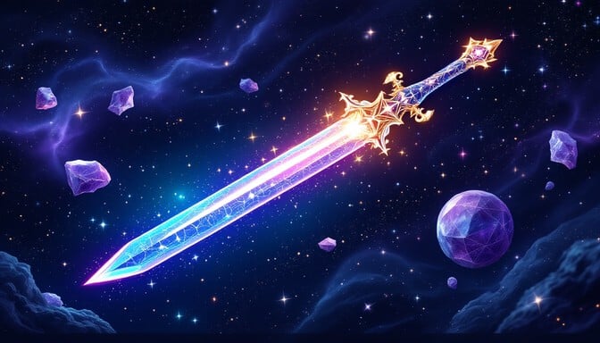 Starborn Blade and Orb of Vyndalor—legendary artifacts tied to Thalyndrox Qyvandrithyl.
