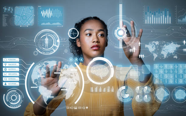 CHAS6D concept illustration showing a futuristic six-dimensional digital framework